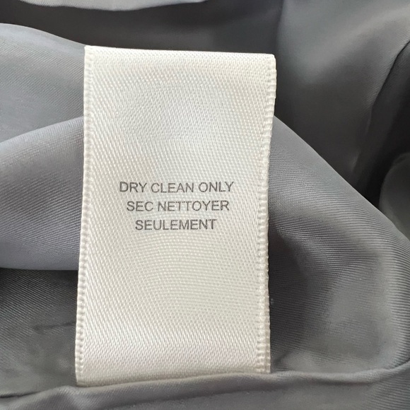 REBECCA TAYLOR - Gray Sweetheart Dress W/ Leopard Print Blouse - Size 0 - Picture 8 of 10